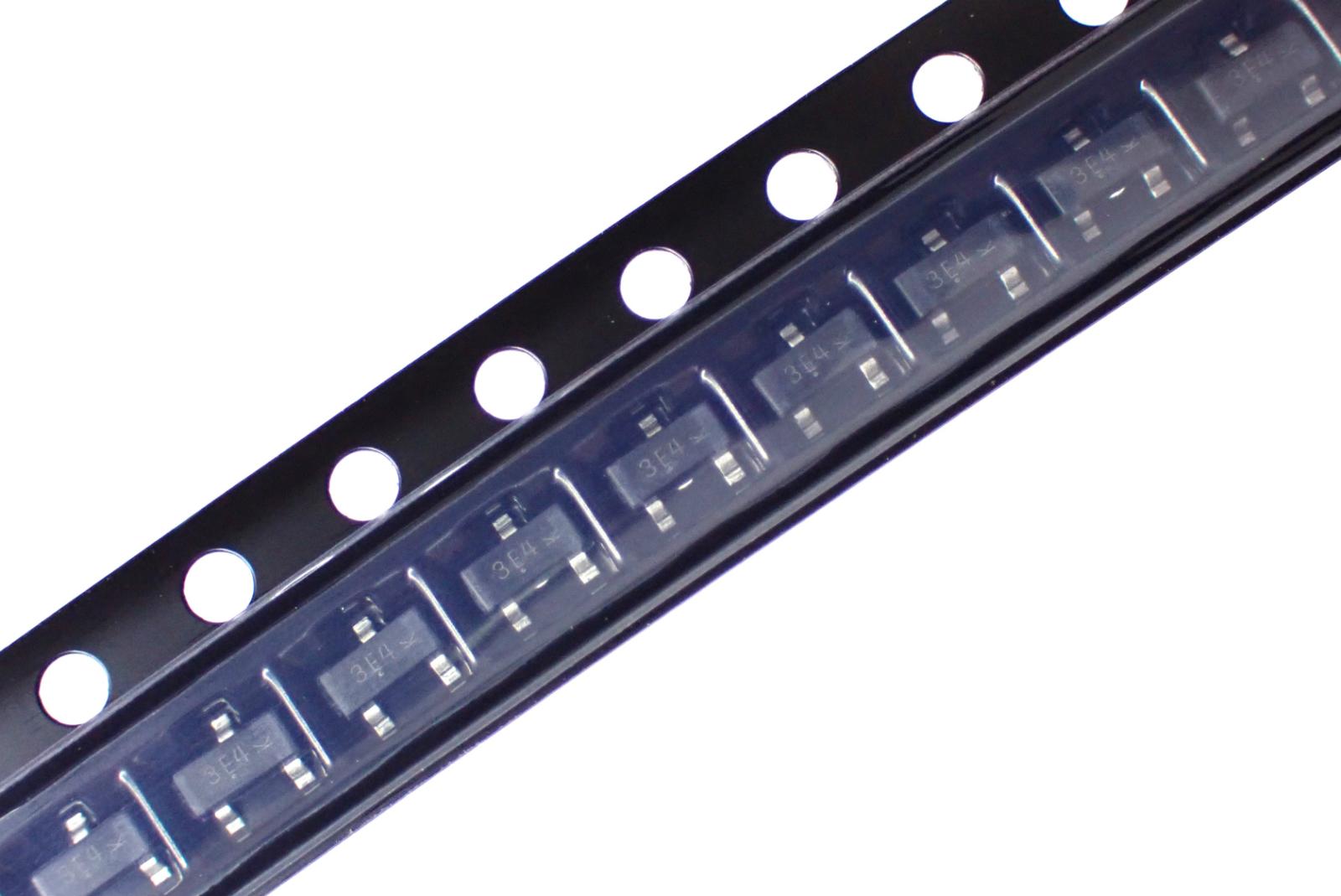 ON Semiconductor SMD 面実装 NPN 抵抗内蔵 バイポーラトランジスタ 25V 225mW MMBTH10-4LT1G (5個セット)