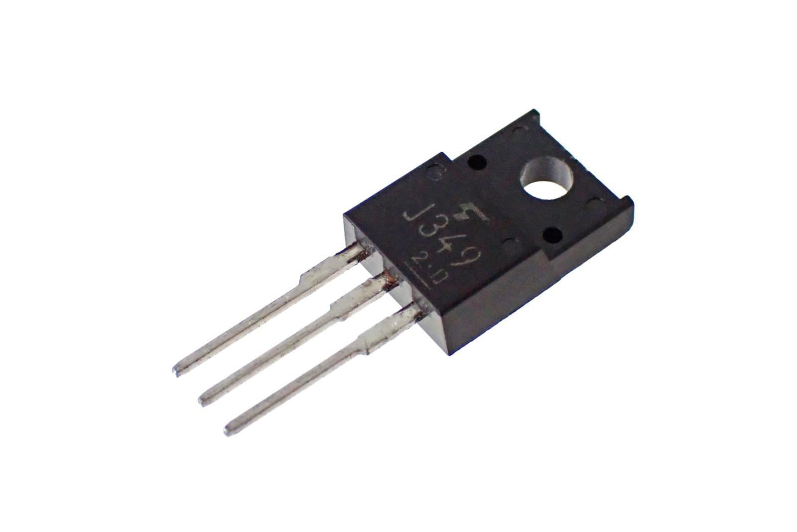 TOSHIBA Silicon P Channel MOS FET トランジスタ -60V -20A 2SJ349 (F) (2個セット)