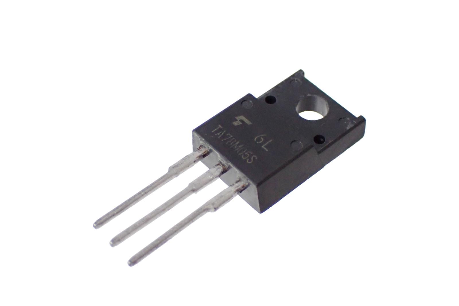 TOSHIBA 三端子 レギュレータ 5V 0.5A TA78M05S (2個セット)