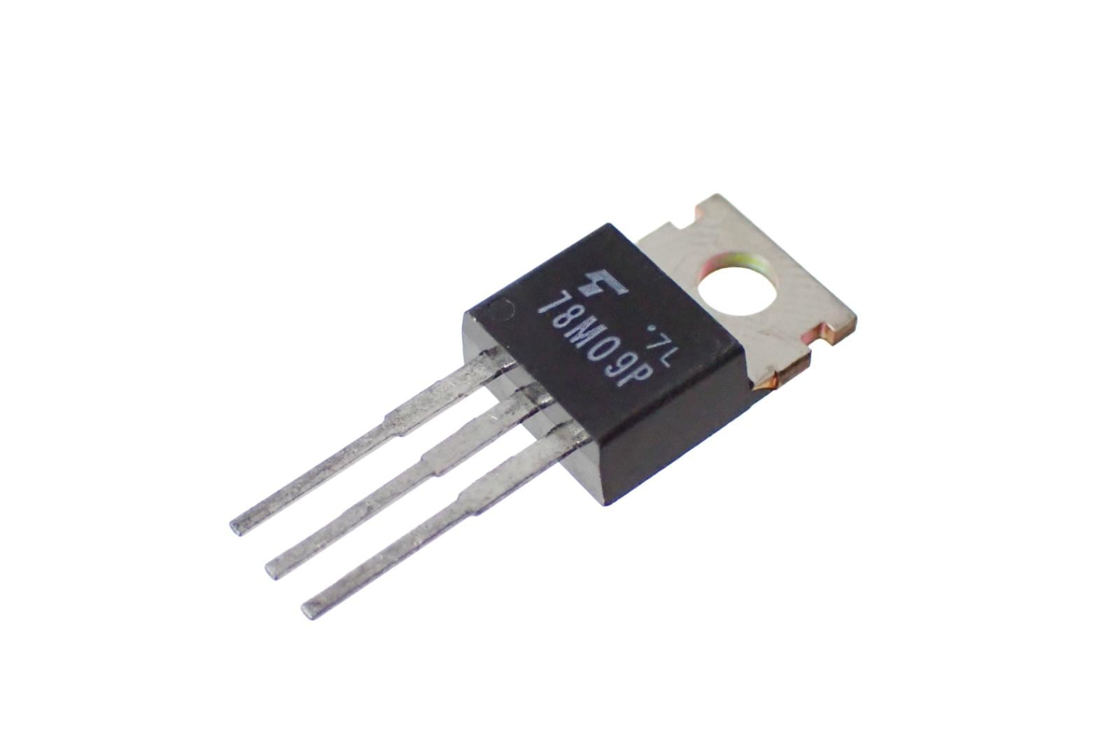 TOSHIBA 三端子 レギュレータ 9V 0.5A TA78M09P (2個セット)