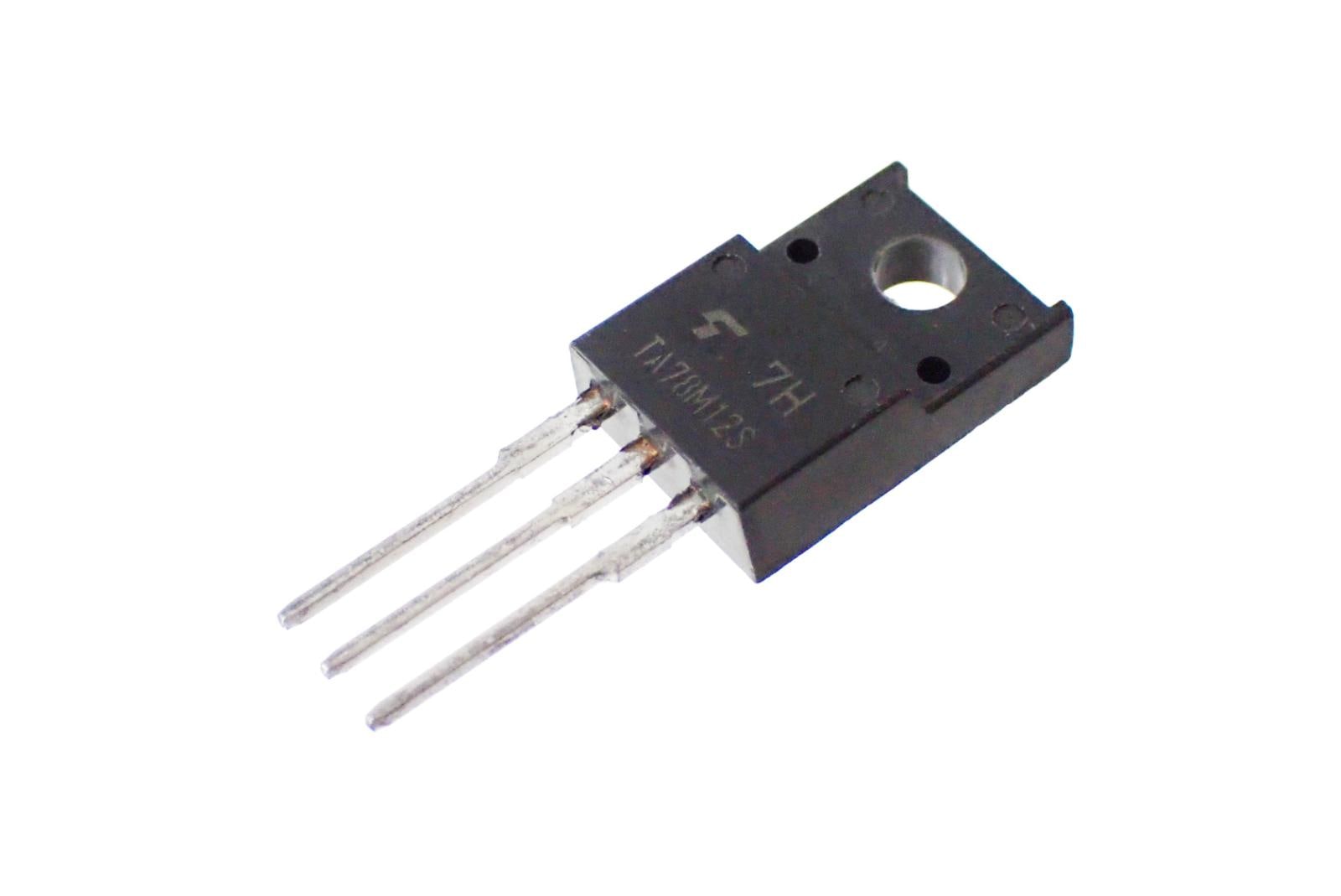 TOSHIBA 三端子 レギュレータ 12V 0.5A TA78M12S (2個セット)