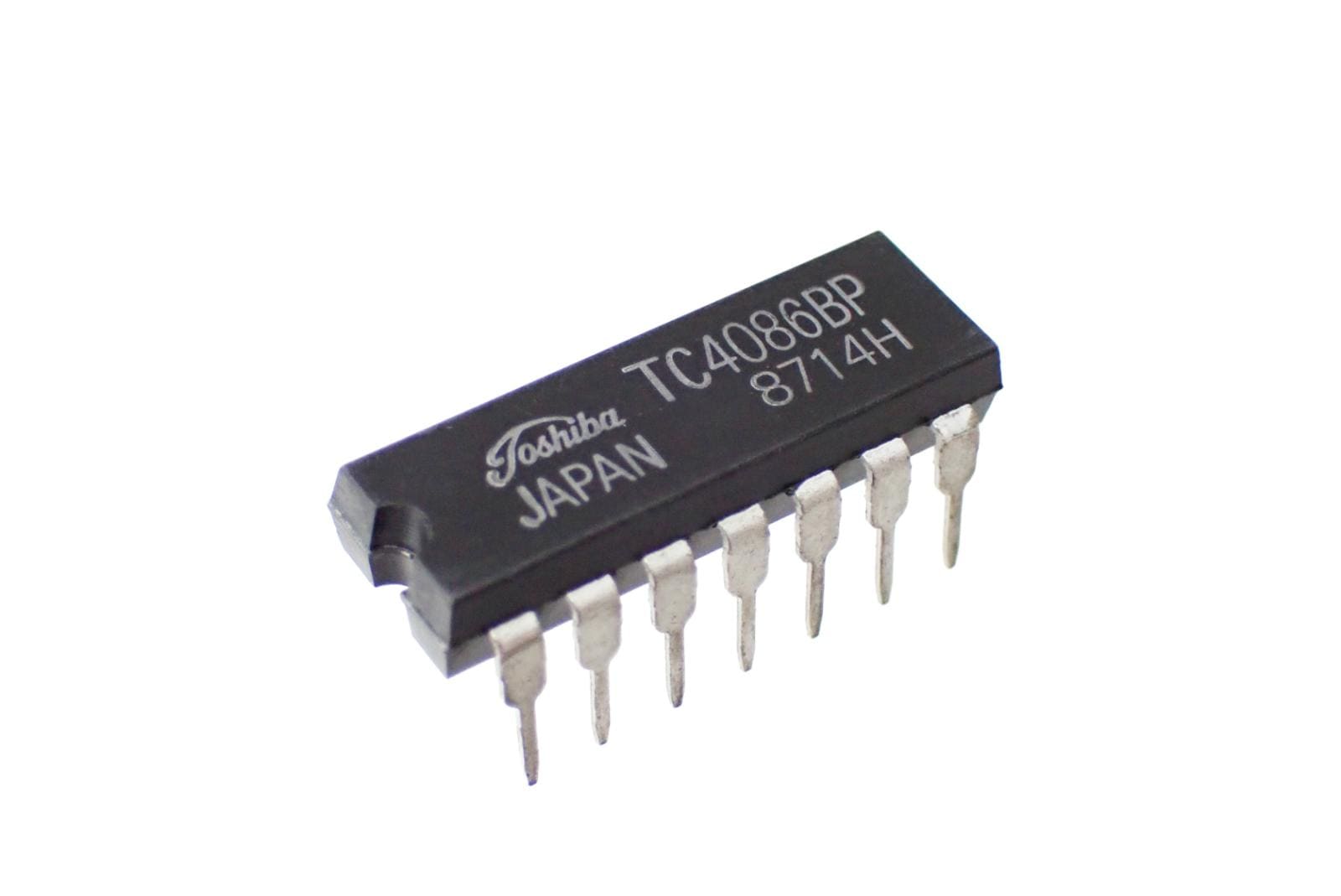 TOSHIBA EXPANDABLE 4-WIDE 2-INPUT AND-OR-INBERT GATE TC4086BP (2個セット)