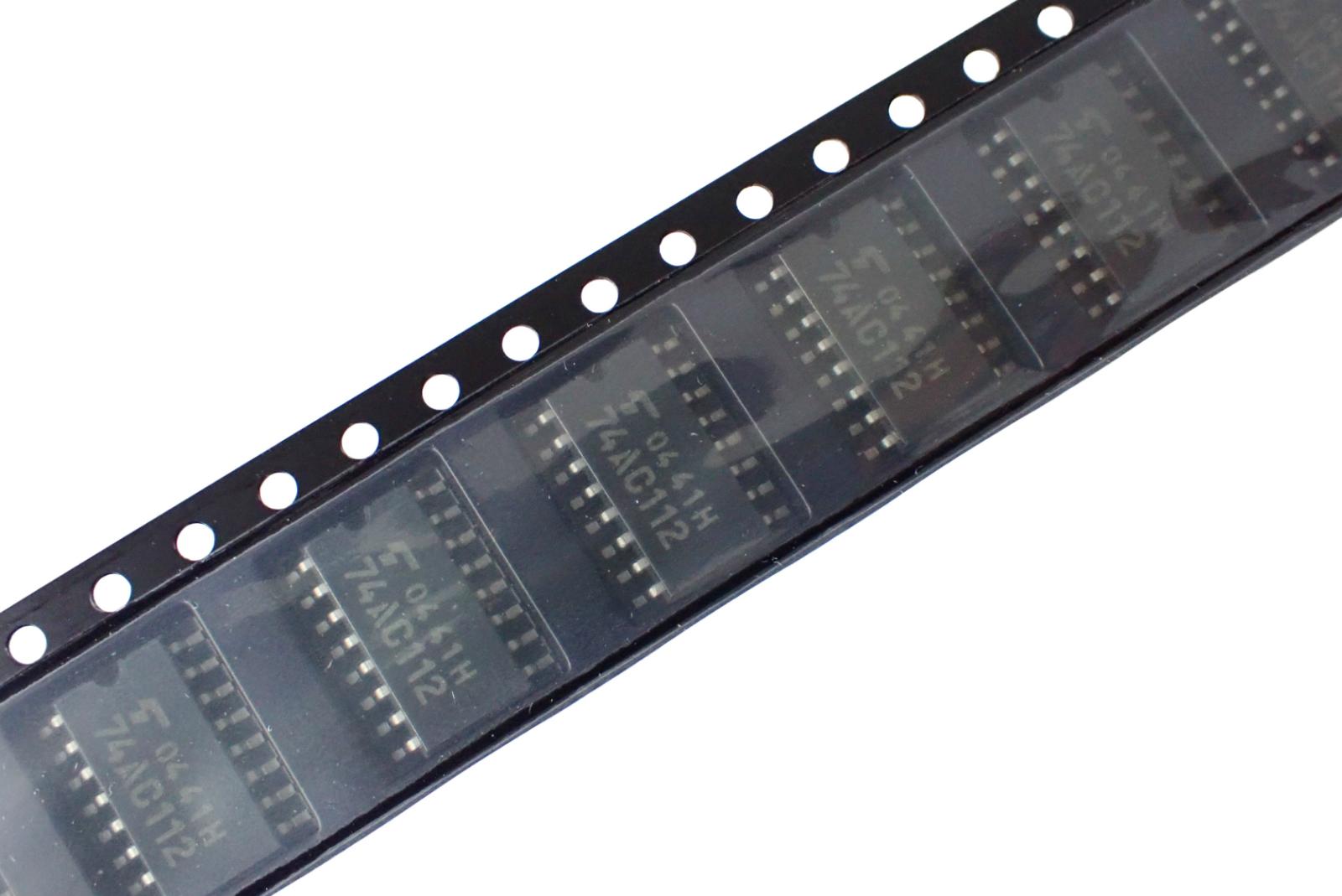 TOSHIBA SMD 面実装 ロジックIC DUAL J - K FLIP FLOP TC74AC112F (EL) (2個セット)