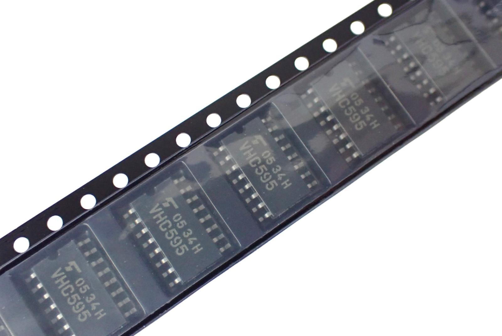 TOSHIBA SMD 面実装 ロジックIC 8BIT SHIFT REGISTER / LATCH TC74VHC595F (EL) (5個セット)