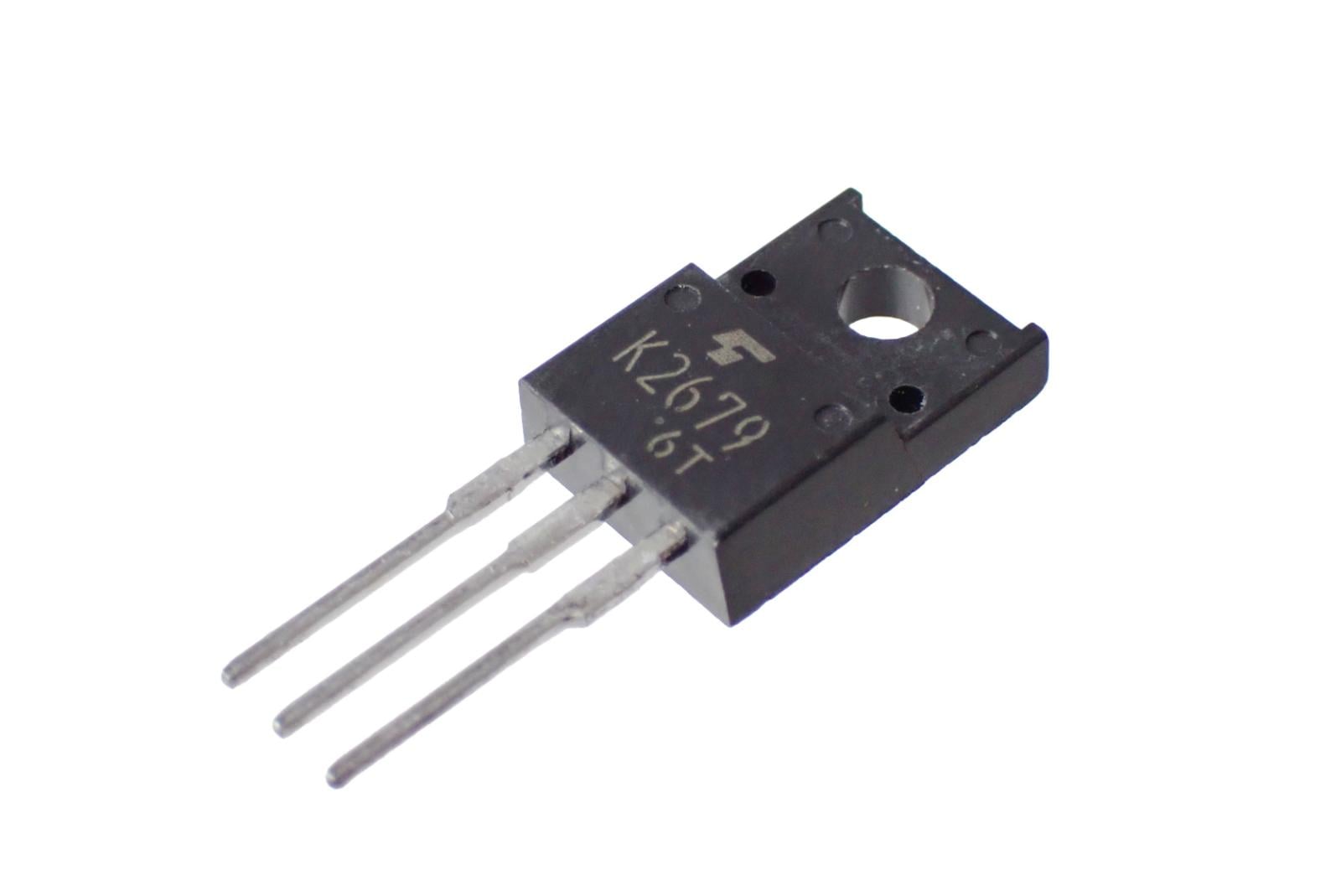 TOSHIBA シリコンNチャネル MOS FET トランジスタ 400V 5.5A 2SK2679 (2個セット)