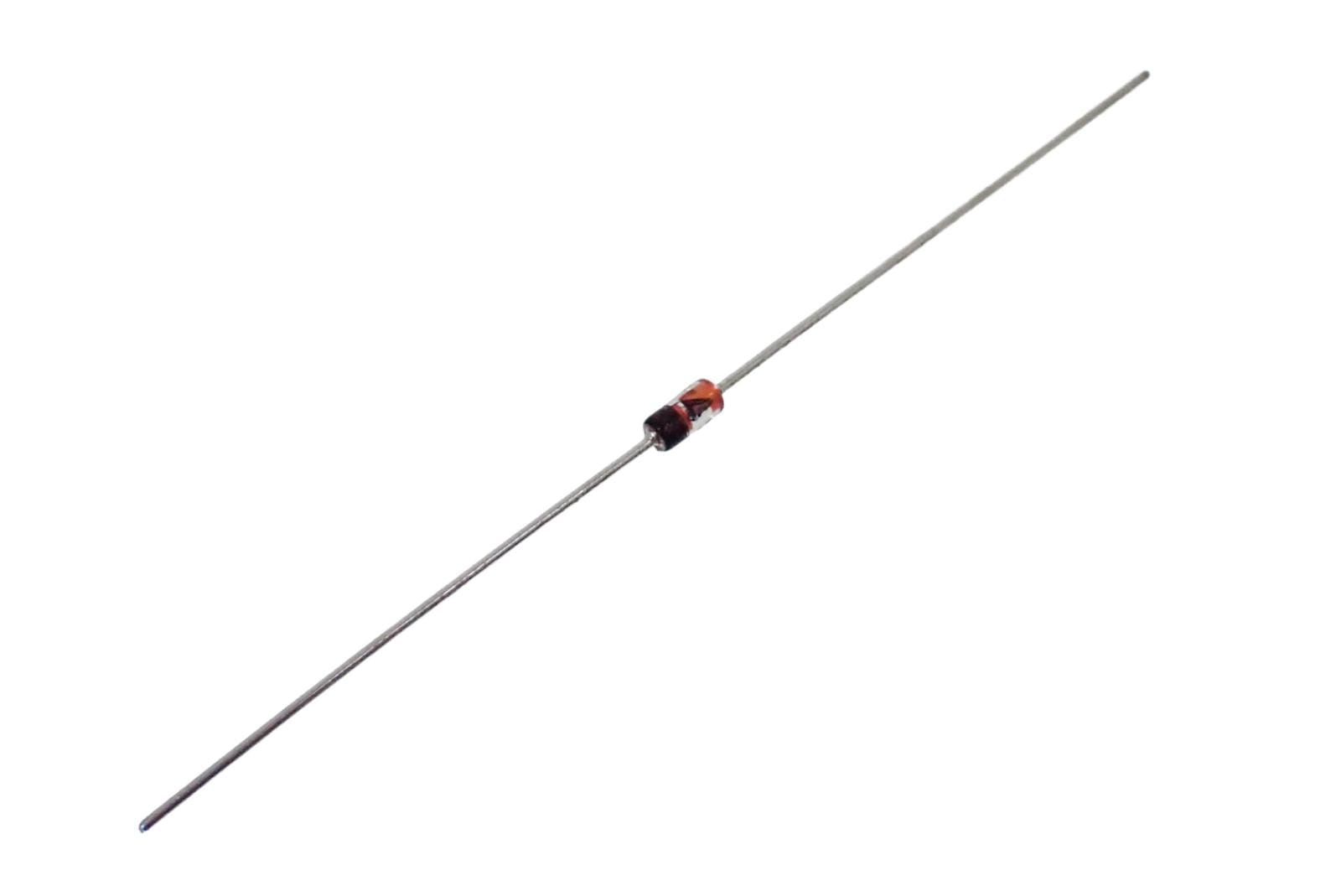 TOSHIBA アキシャルリード シリコン エピタキシャル ダイオード 55V 0.1A 1S1554 (5個セット)