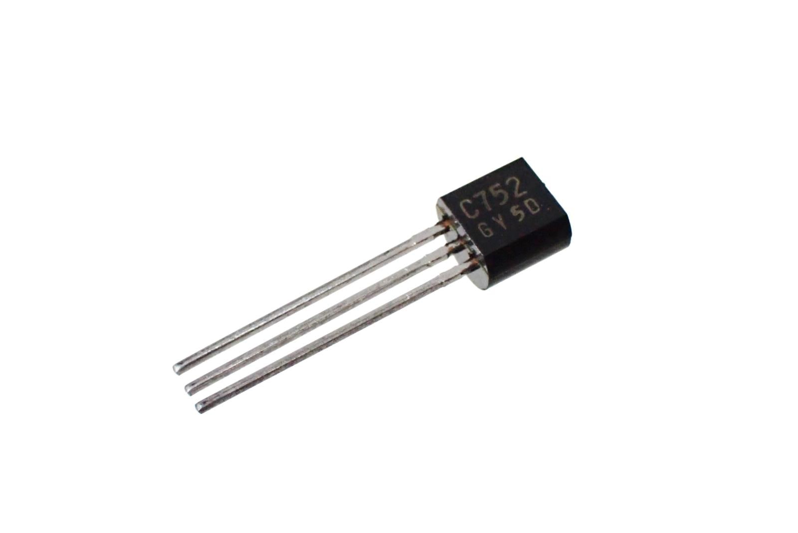 TOSHIBA シリコン NPN エピタキシャル形 トランジスタ 40V 0.2A 2SC752 (G) TM-Y (5個セット)