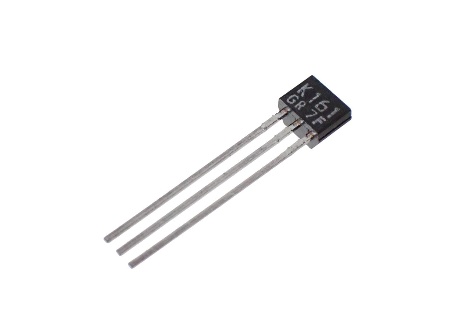 TOSHIBA シリコンNチャネル FET トランジスタ -18V 10mA 2SK161-GR (5個セット)