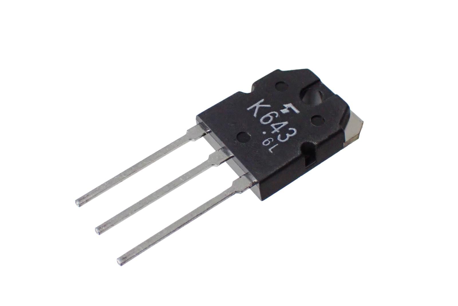 TOSHIBA シリコンNチャネル MOS FET トランジスタ 450V 10A 2SK643