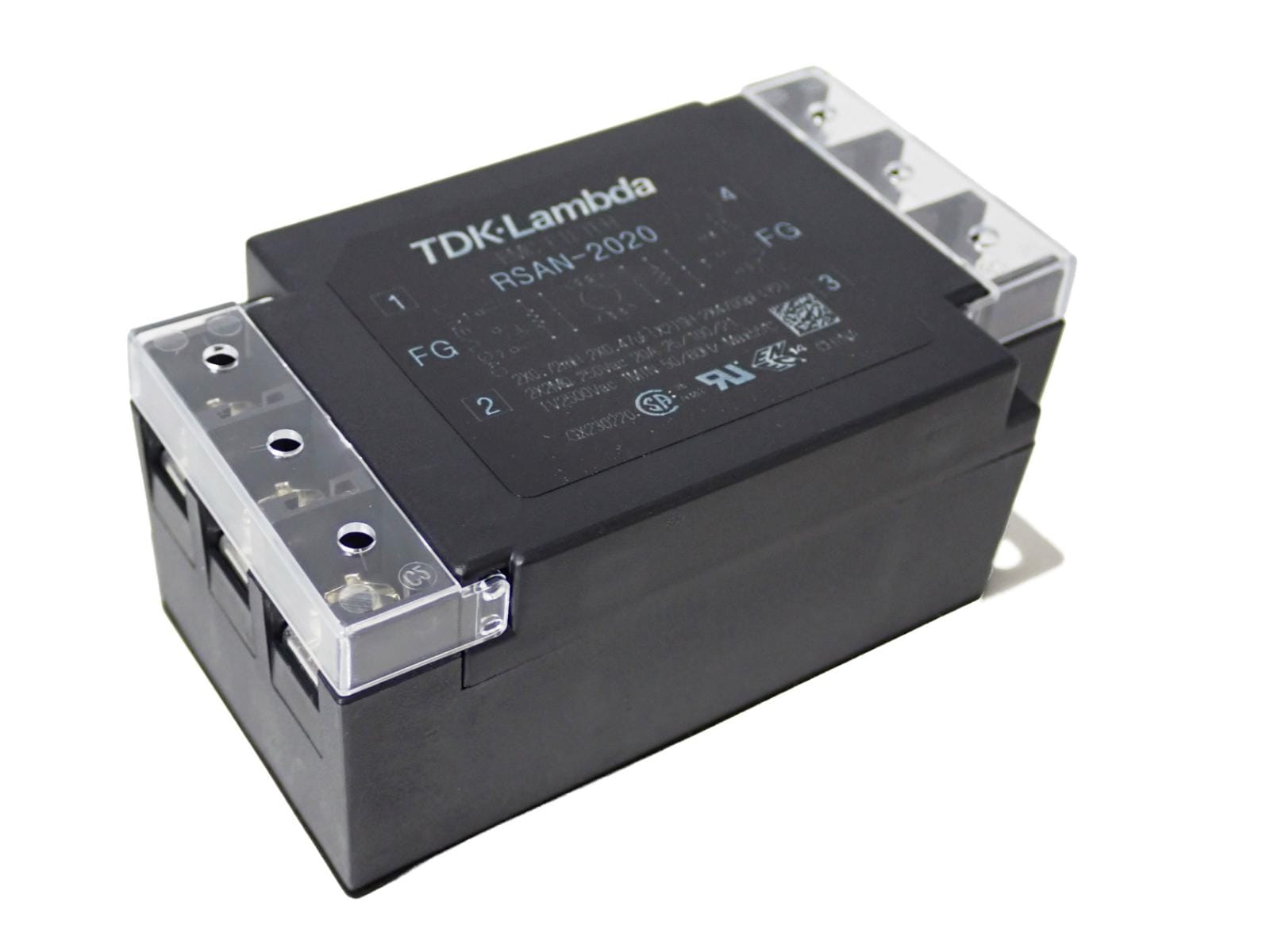 TDK LAMBDA 電源ライン用 EMCフィルタ ノイズフィルタ 250A 20A RSAN-2020