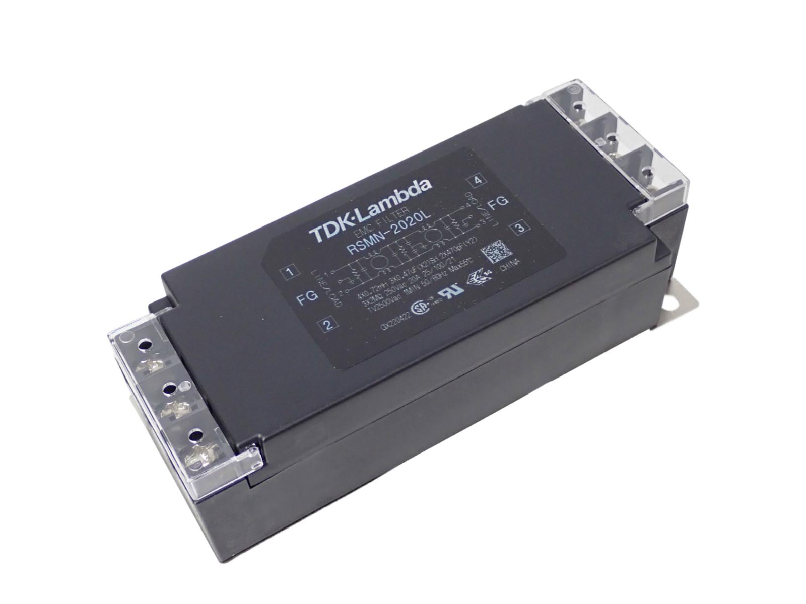 TDK LAMBDA 電源ライン用 EMCフィルタ ノイズフィルタ 250A 20A RSMN