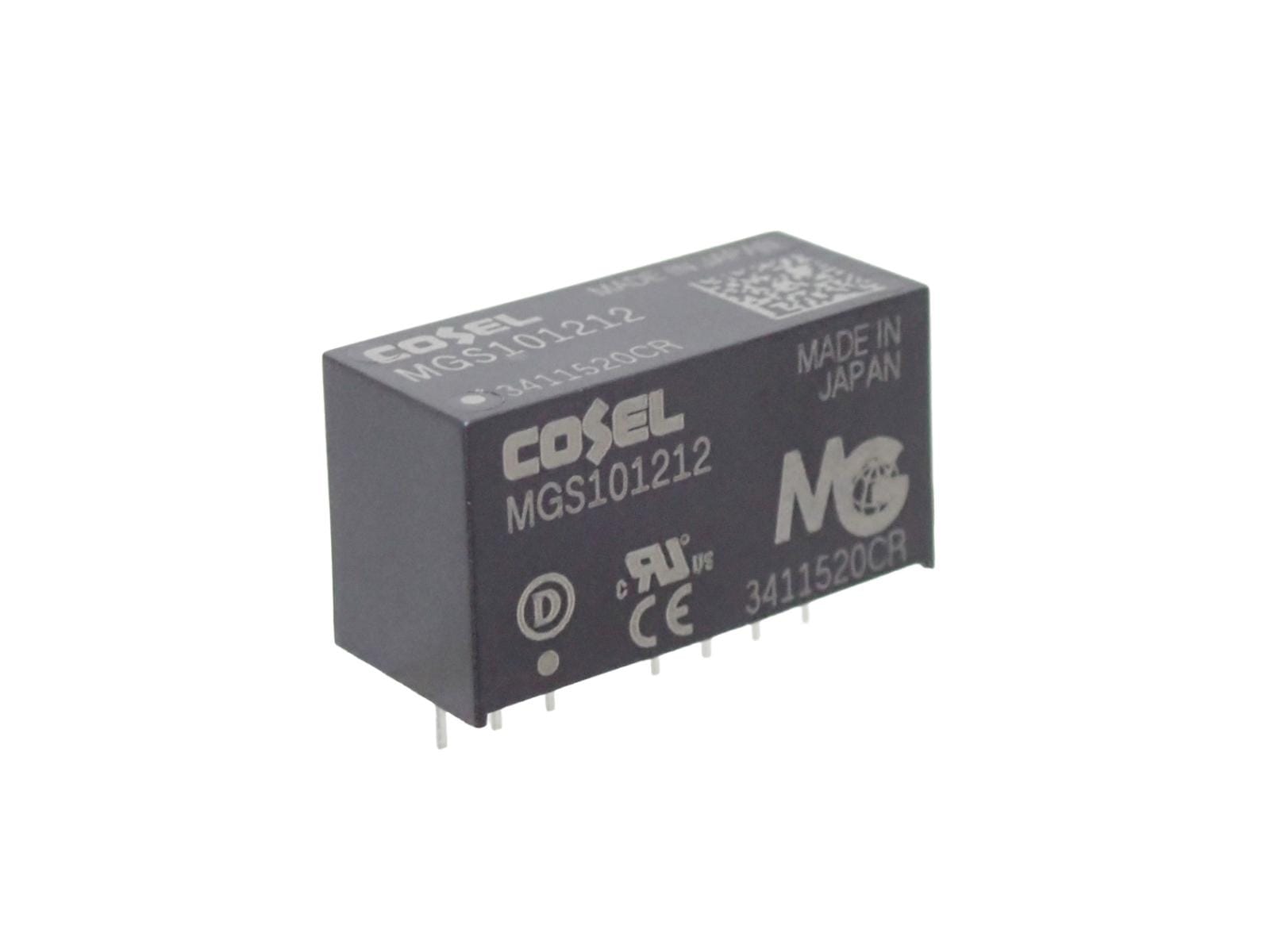 COSEL スイッチング電源 オンボード DC / DC コンバータ 10.8W 12V 0.9A MGS101212