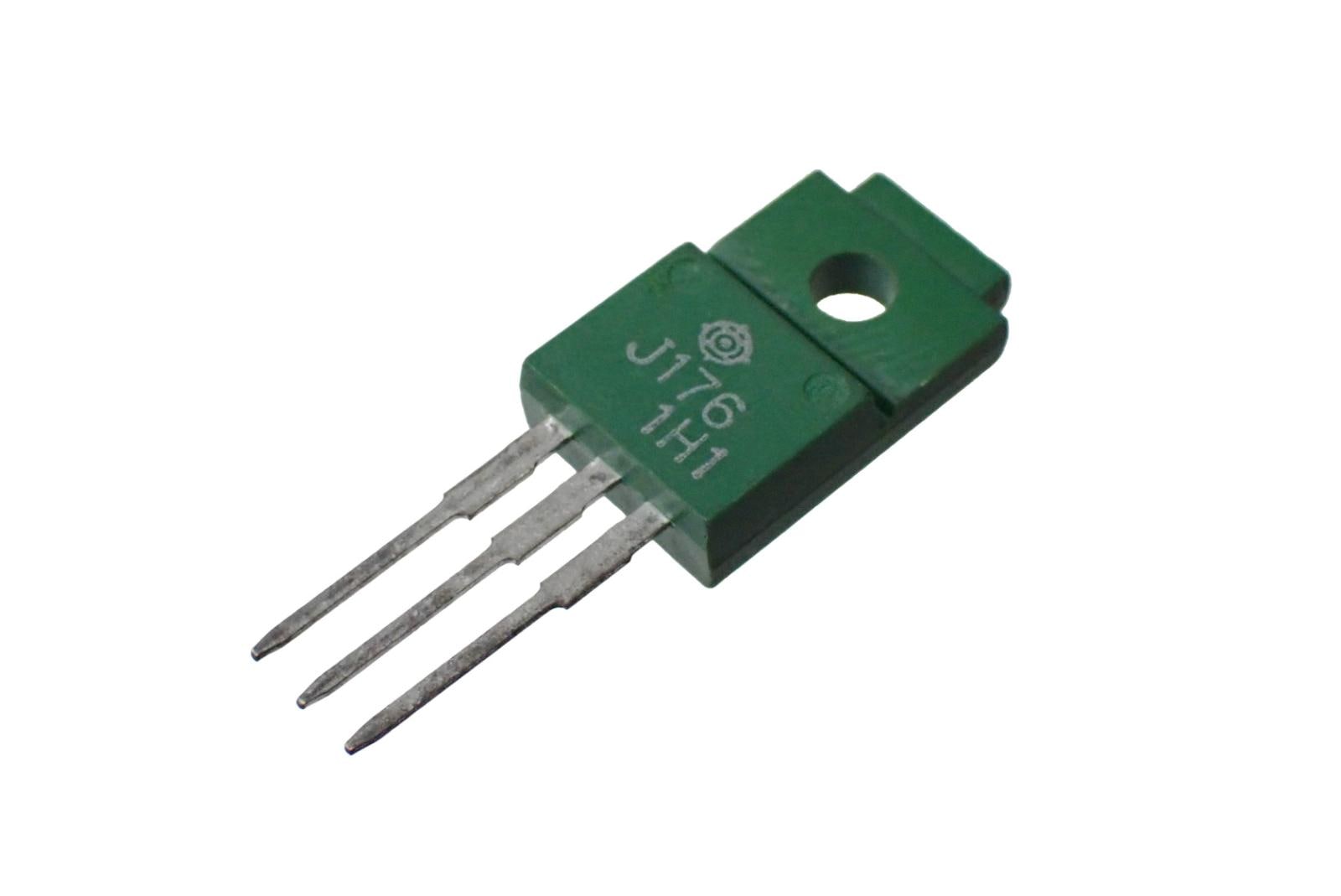 HITACHI パワー MOS FET -60V -15A 2SJ176 (5個セット)