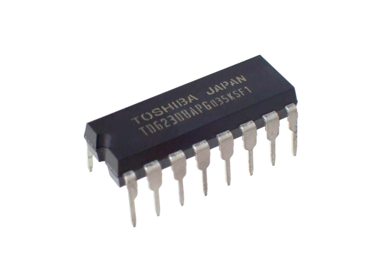 TOSHIBA トランジスタアレイ 4ch Low Input Active High-Current Darlington Sink Driver TD62308APG (5,J,S) (5個セット)