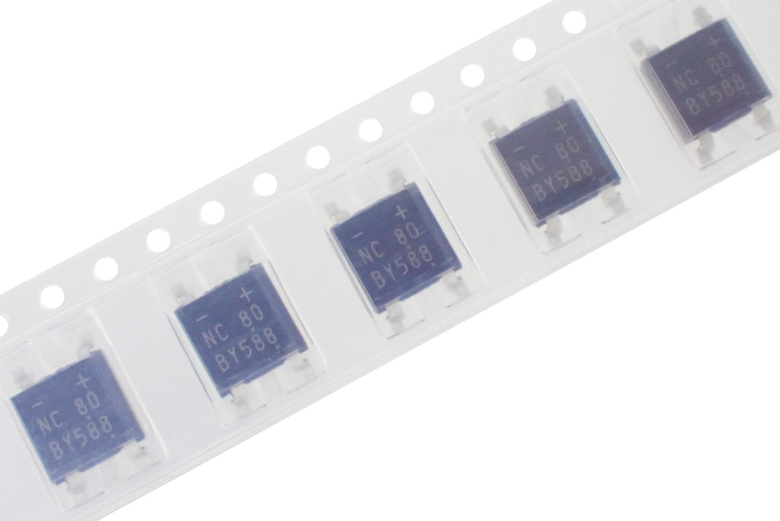 SHINDENGEN 小型 SMD 面実装 ブリッジダイオード 800V 1.5A S1NBC80 -7062 (2個セット)