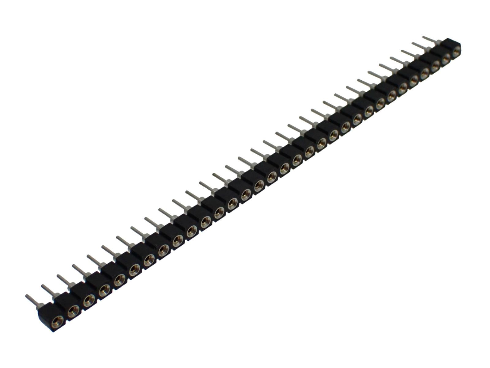 PRECI DIP PCBコネクタ 2.54mm DIP ソケット 32ピン シングルライン R310-83-132