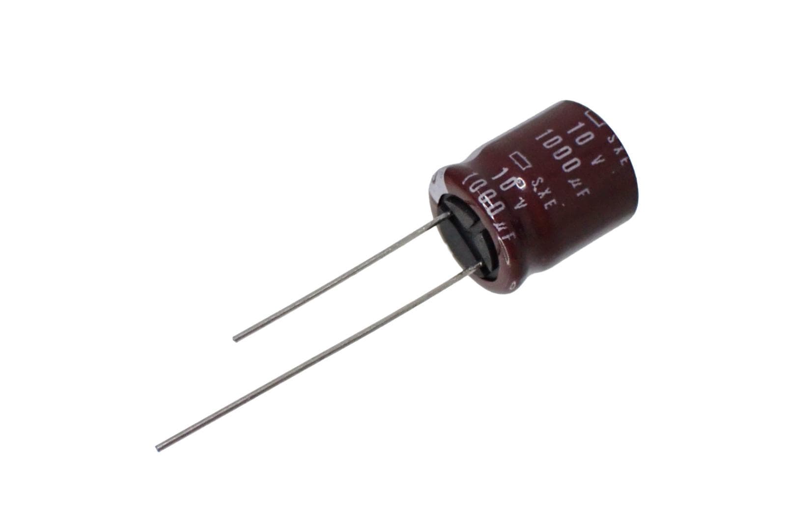 NIPPON CHEMI CON ラジアルリード アルミ 電解コンデンサ 10V 1000uF 105° ESXE100ELL102MK15N (2個セット)
