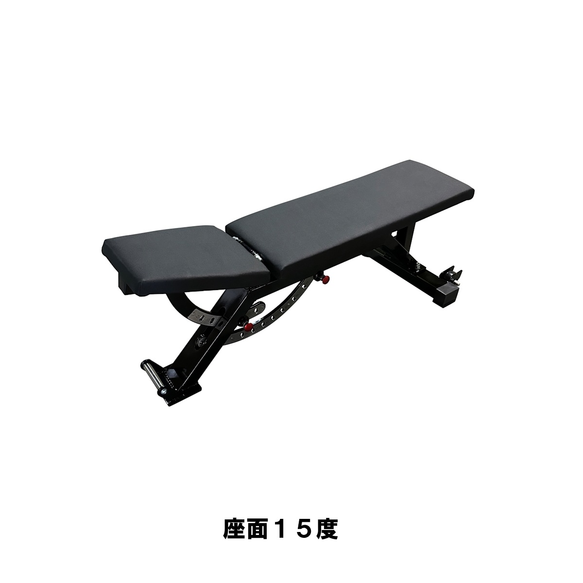 アジャストベンチ　フレーム　シルバー アジャスタブルベンチ 腹筋台 デクラインベンチ フラットベンチ