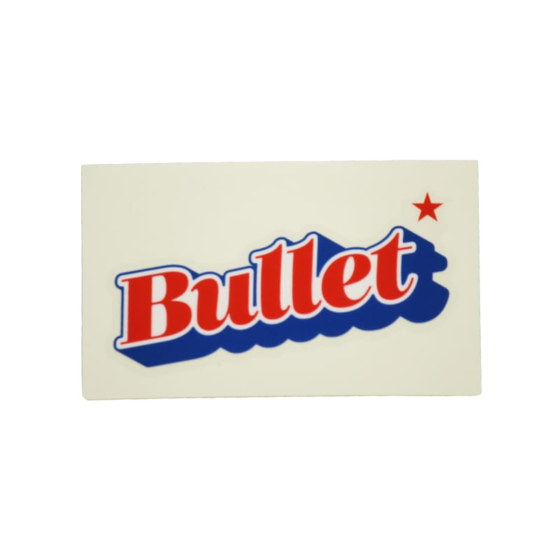 Bullet ロゴステッカー（透明PET)｜BULLET(バレット)通販