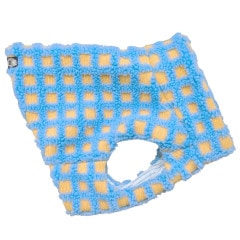 もこもこチェックベスト【メール便不可】