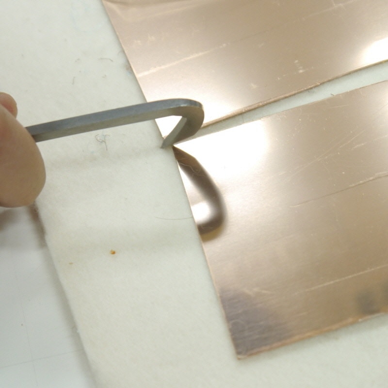 銅版　12枚　厚み1mm 銅版画用 銅版 1.0mm厚 24×36cm | ゆめ画材