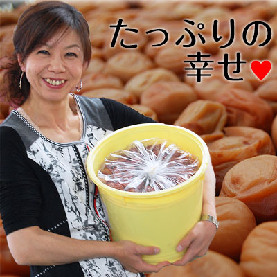 紀州南高梅　白干し　梅干し　10kg. 紀州南高梅たっぷり10kg<br>お好みの塩分、お味の梅干しをお選び
