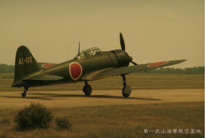 Y11　長井飛行場と零戦