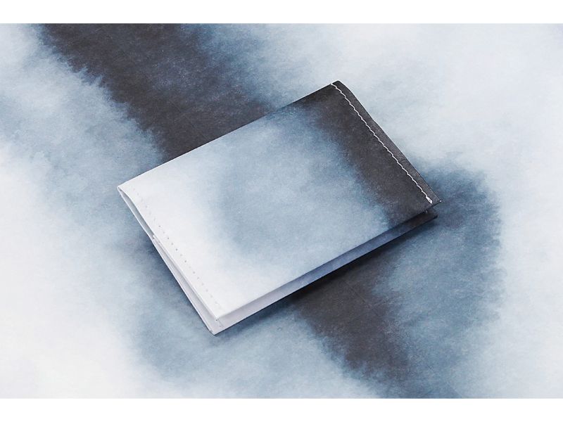 PAPER CARD CASE　水彩 にじみ