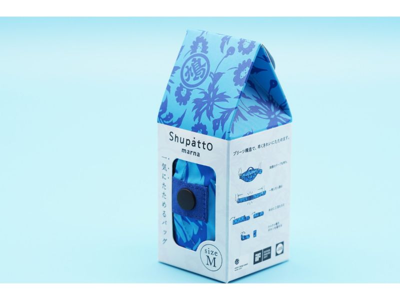 Shupatto　コンパクトバッグM　鳩居堂柄