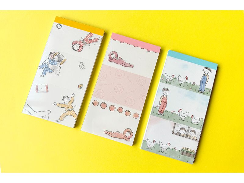 ますこえり早口ことばメモ3柄セット