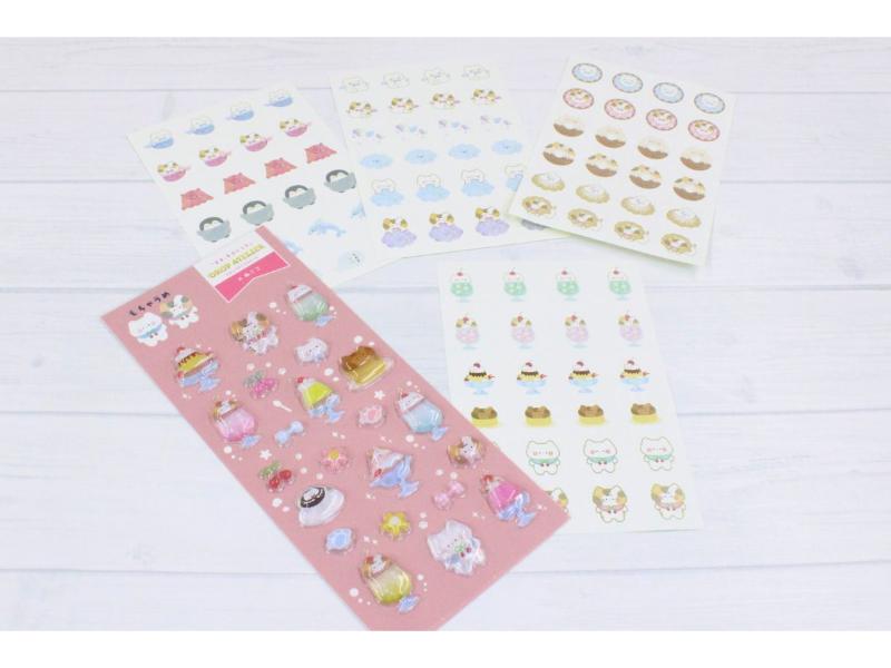 ぬここ もちゃうめ ドロップアトリエ・シートシール コンプリートセット