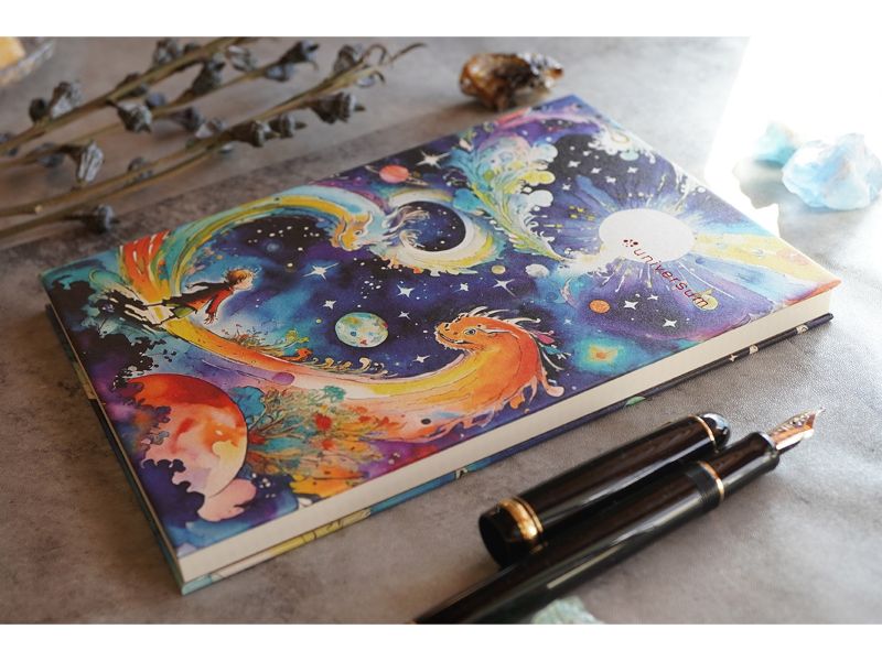 アートノートブック「宇宙の鼓動に夢をのせて」