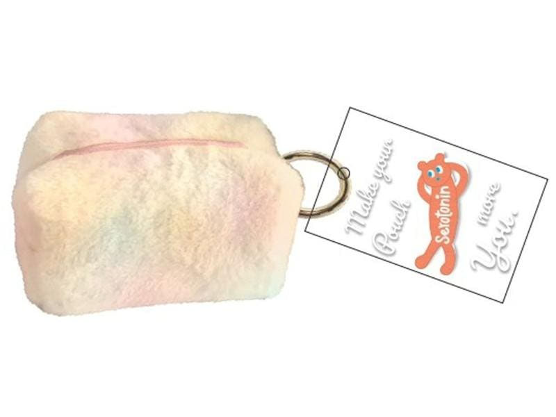 プリルミニポーチ　パウダーピーチ