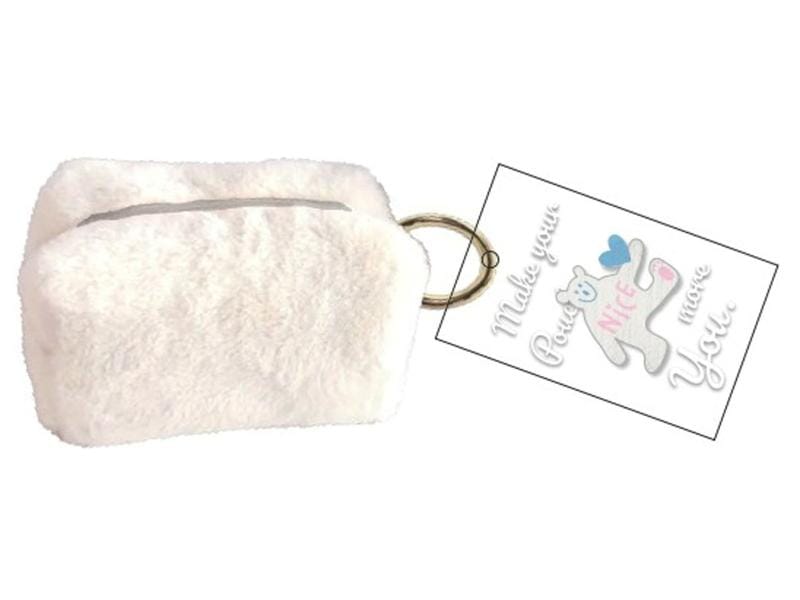 プリルミニポーチ　ホワイト