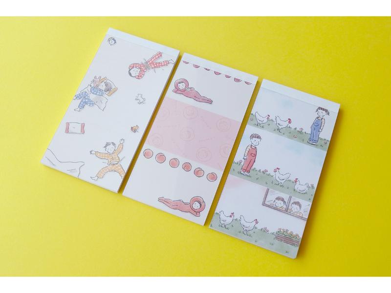 ますこえり早口ことばメモ3柄セット