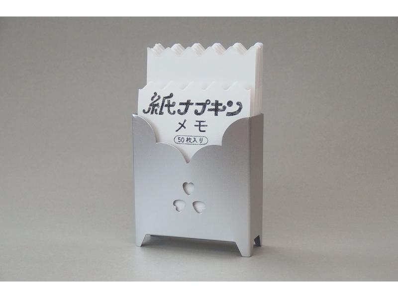 紙ナプキンメモ ［シルバー］