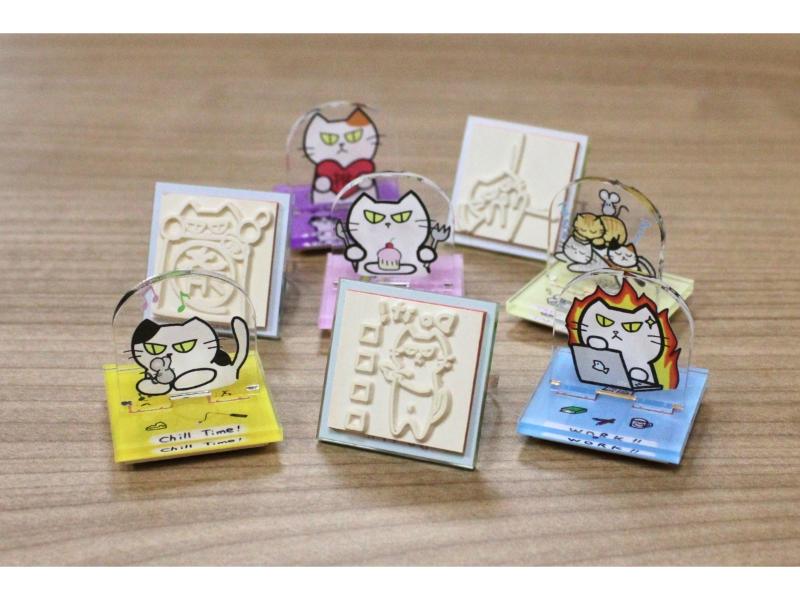 ろくろく屋 アクスタはんこ 仕事