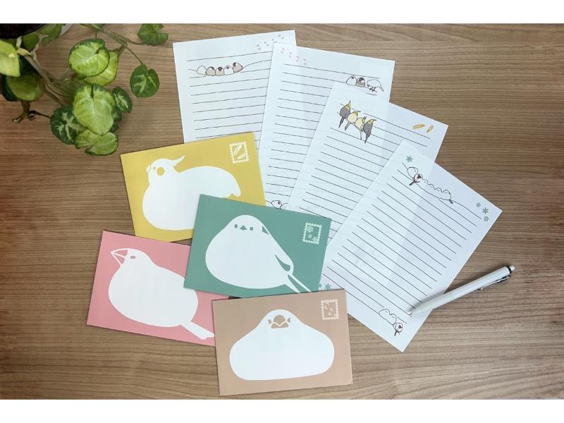 なみへい 鳥づくしレターセット コンプリートセット