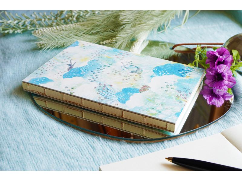 アートノートブック「草原とネコ」