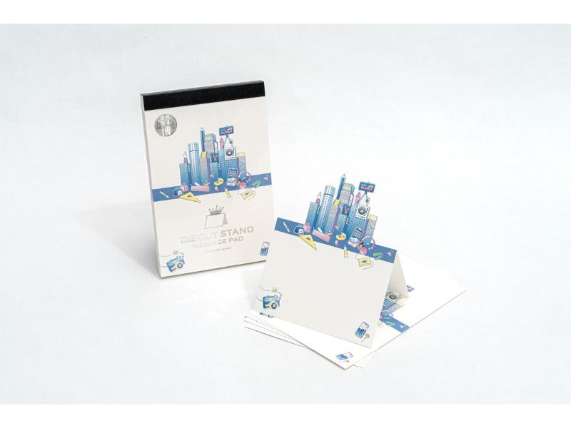 オリジナルダイカットスタンドメッセージパッド