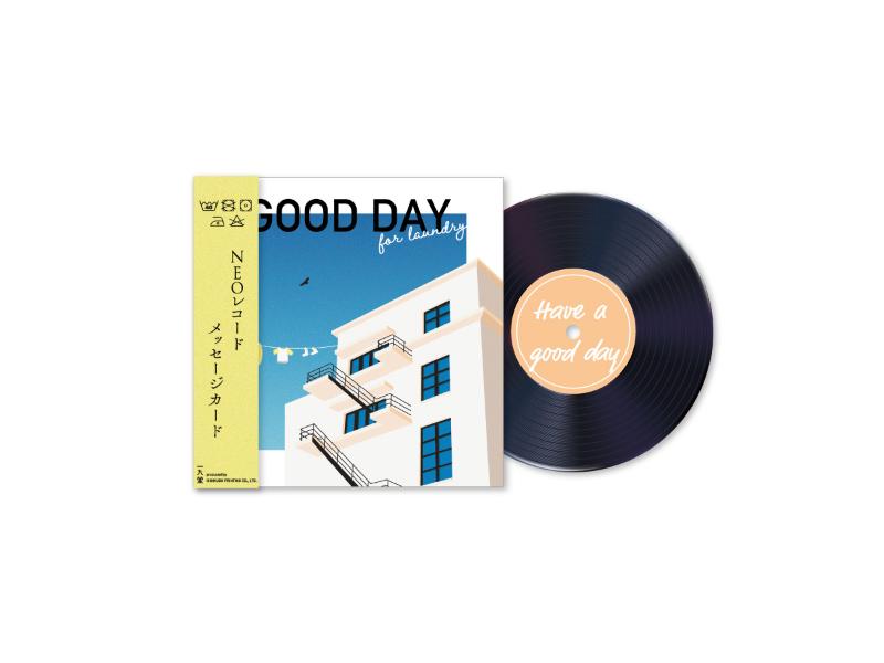 ＮＥＯレコード　メッセージカード　Have a goood day
