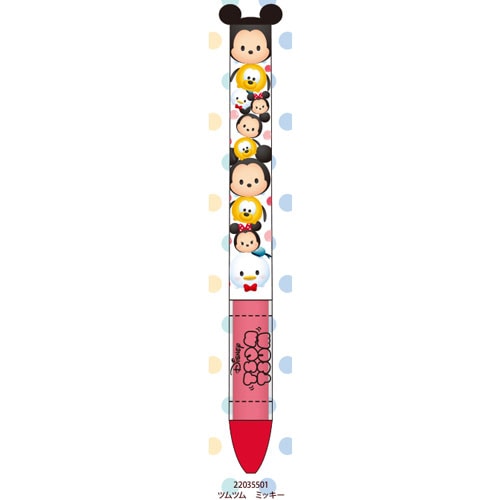 ミッキー ツムツム 多色ボールペン