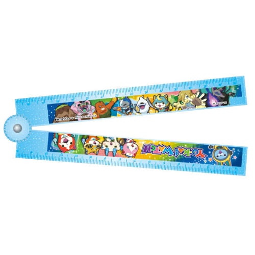 妖怪ウォッチ おりたたみ定規 30cm B柄 新入学 進級 お祝い プレゼント キッズ 学習