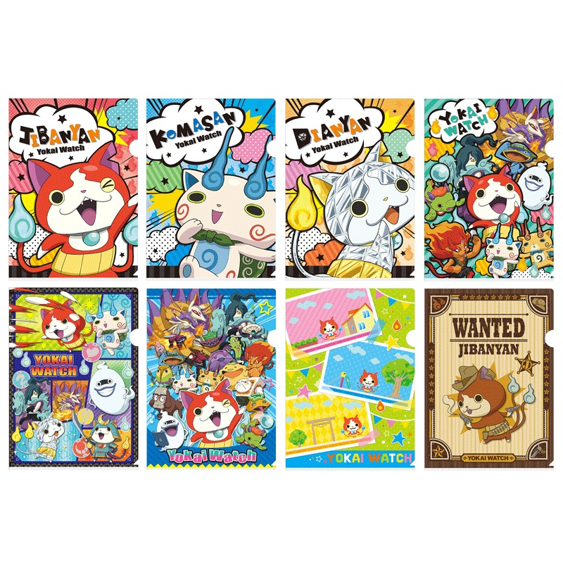 【今だけ値下げ‼︎】 【2種セット!!】 妖怪ウオッチ 2 真打 クリアファイル 妖怪ウォッチ クリアファイル8枚セット｜【文具の森】通販サイト