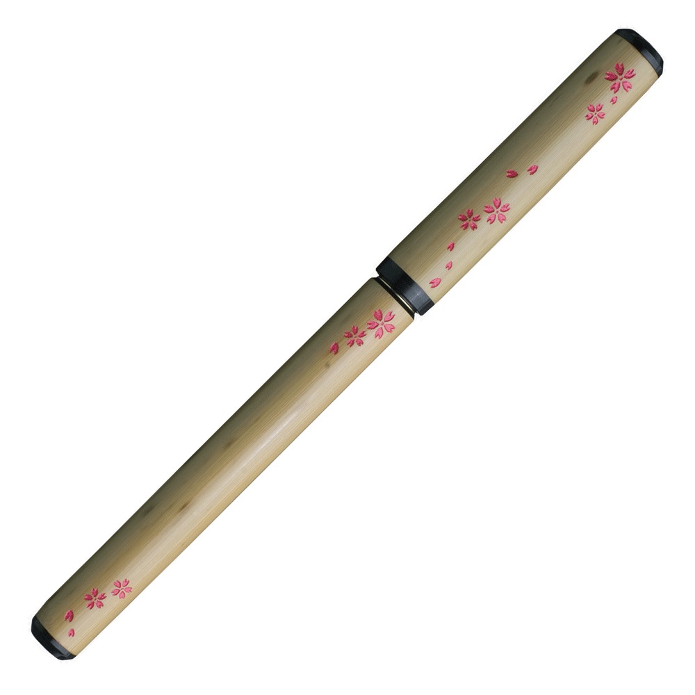 あかしや 天然竹筆ペン桐箱入り