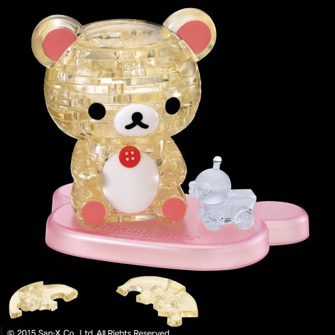 ちょこんと座った姿がとってもかわいい! ビバリー 立体クリスタル