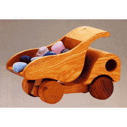 キャンプヒル ダンパートラック 木製 知育玩具 プレゼント キッズ インテリア