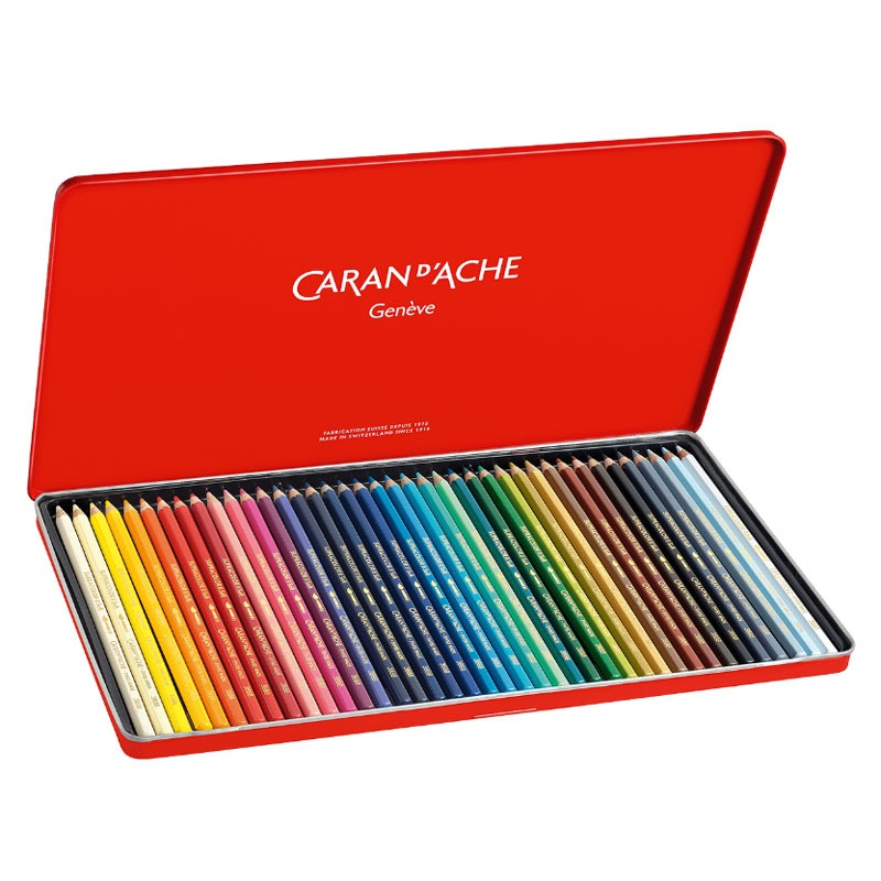 Caran d'Ache Museum 水彩色鉛筆セット 18色