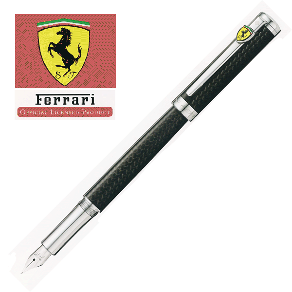 【名入れ可】フェラーリFerrari インテンシティ 万年筆 F9508PN カーボンファイバー
