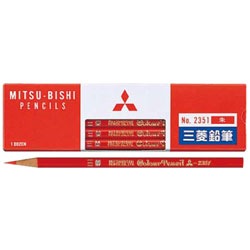 三菱鉛筆 朱通し 鉛筆 丸軸 ダース カラーペンシル 名入れ 丸つけ 学習